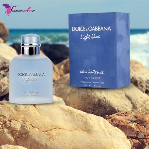 Light Blue Eau Intense Pour Homme By Dolce & Gabbana 3.3 oz EDP Spray for Men. Now online at Fragrances4ever. #dolcegabbana #perfume #dolcegabbanalightblue #parfum #lightblue #fragrance #lightblueperfume #dolcegabbanaperfume #dolcegabbanalightbluemen #pourhomme #dolcegabbanamen #dolcegabbanaperfumes #dolcegabbanaparfum #dolcegabbanasale #dolcegabbana_brand #lightbluepourhomme Perfume Pictures, Light Blue Intense, Light Blue Eau Intense, Tote Bag Patterns, Dolce And Gabbana Perfume, Light Blue Perfume, Blue Perfume, Luxury Fragrance, Dolce And Gabbana Man