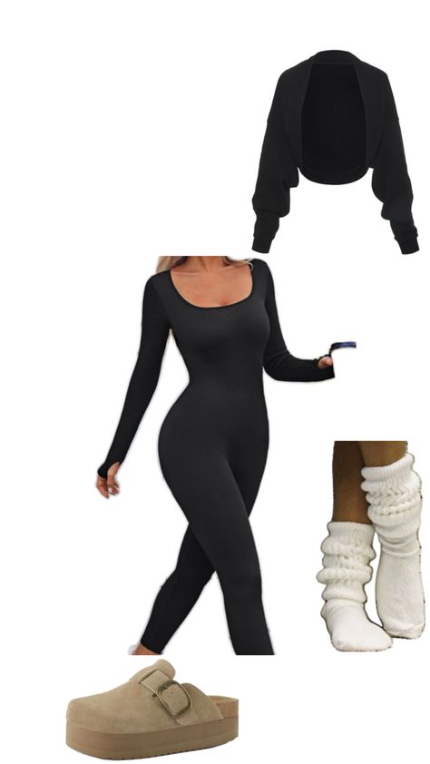 Black Jumpsuit Outfit Fall, Fall Jumper Outfit, Jumper Outfit Jumpsuits, Jumpsuit Outfit Fall, Fall Outfits Black, Fall Outfits Black Women, Black Jumpsuit Outfit, Outfits Black Women, Autumn Jumpers