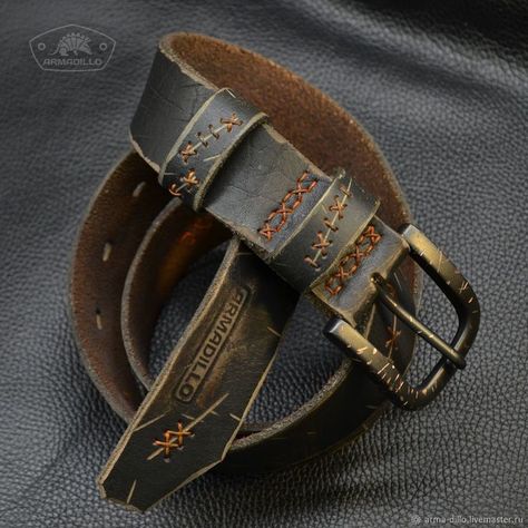 Leather Working Projects, Leather Goodies, Tooled Leather Belts, Leather Workshop, Leather Art, Belt Design, Leather Belts Men, Fashion Belts, Leather Projects