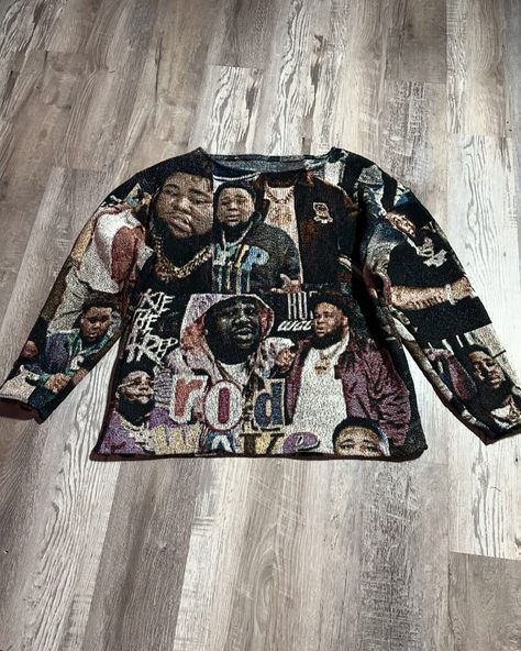 Are You Ready For Rod Wave Concert 👀? We Have The Flyest Custom Outfit For Your Next Rod Wave Concert 😱🔥🥰 We Have Our Rod Wave Tapestry Hoodies & Sweaters On Sale Just For You. You Can Also Design Your Own Custom Product Online! Create Your Design Here ☺️⬇️ DajiaVu.Com #dajiavutapestrydesignz #tapestryhoodie #tapestrysweater #rodwavetapestryhoodie #rodwavetapestrysweater #customtapestryhoodie #concert #rodwave #lastlaptour #fashionstyle #trendy #concertfashion #clothingbrand #custommade Rod Wave Concert Outfit, Rod Wave Concert, Wave Tapestry, Wave Sweater, Rod Wave, Your Design Here, Concert Fashion, Concert Outfit, Design Your Own