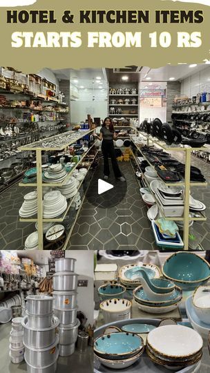 Green Crockery, Kitchenware Shop, Hotel Kitchen, Shopping Places, Kitchen Equipment, Kitchen Items, My Youtube Channel, Mumbai, Youtube Channel