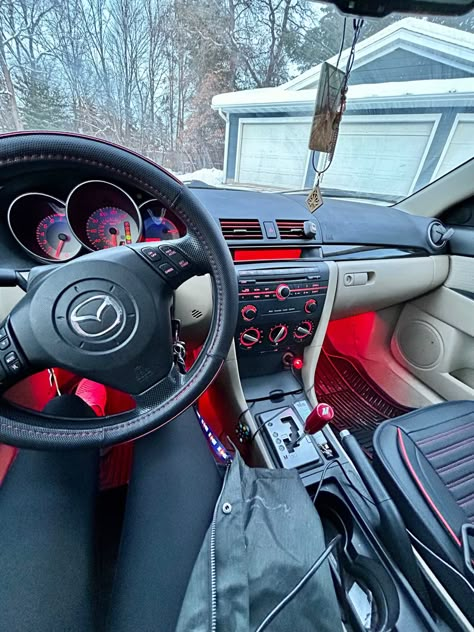 Mazda 3 Interior Ideas, Mazda6 Modified, Mazda Interior Accessories, Mazda 3 2008 Modified, Mazda 3 Accessories, Mazda Hatchback, Car Modification Ideas, Mazda 3 2008, Mazda 3 2012