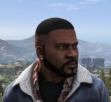 Gta Franklin, Franklin Gta 5, Franklin Clinton, Face Texture, Textured Layers, Stylish Short Haircuts, Gta 5 Online, Hair Png, Gta V