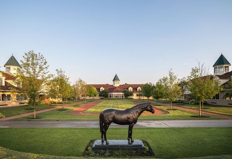 Versailles Kentucky, Luxury Horse Stables, Versailles Ky, Luxury Horse, Equestrian Design, Stud Farm, Stable Ideas, Barn Interior, Horse Stables