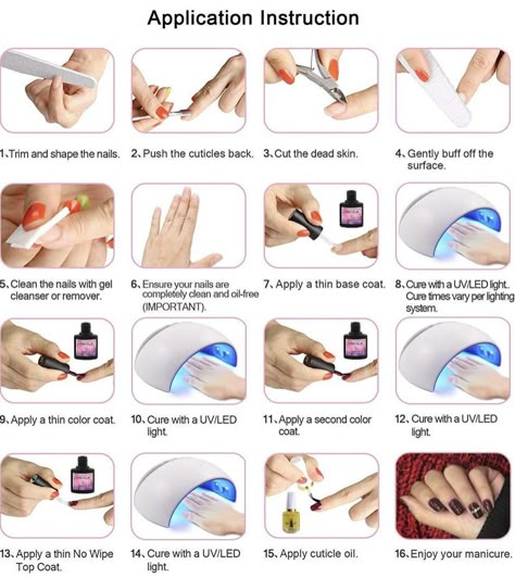 Gel Nail Prep Steps, Manicure How To, Learn How To Do Nails, How To Polish Nails Like A Pro, Nail Equipment Tools List, How To Do A Manicure, Nail Products Tools, Nail Tech School Student, Nail Supplies List