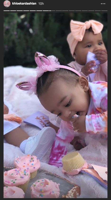 Khloé Kardashian Just Posted Never-Before-Seen Pics of True and Chicago and They'll Melt You - Cosmopolitan.com True And Chicago, Khloe Baby, Chicago West, Jenner Kids, Khloe Kardashian And Tristan, Pregnancy Belly Photos, Black Kids Fashion, Cute Mixed Babies, Khloé Kardashian