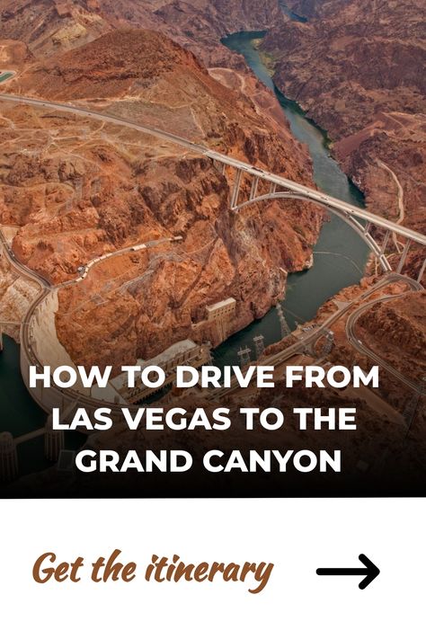 Discover the best route for your family road trip from Las Vegas to the Grand Canyon. Explore various transport options and exciting pit stops along the way, ensuring a fun-filled journey for both kids and adults. Get expert tips on where to stay in Arizona near the Grand Canyon for a convenient overnight stay during your adventure from Nevada to one of Earth's natural wonders. Grab all our driving tips and itinerary suggestions at familyroadtrip.co Grand Canyon With Kids, Road Trip From Las Vegas, Us Family Vacations, Arizona Travel Guide, Grand Canyon Railway, Visiting The Grand Canyon, Trip To Grand Canyon, Vacations In The Us, Arizona Road Trip