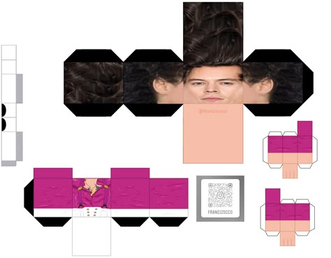 Harry Styles Paper Doll Template, One Direction Paper Doll Template, One Direction Paper Doll, Harry Styles Paper Craft Template, Harry Styles Minecraft Template, Harry Styles Papercraft, Harry Styles Minecraft Print, Harry Styles Paper Doll, Harry Styles Related Gifts