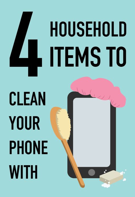 4 Household Items to Clean Your Phone With Computer Screen Cleaner, Clean Your Phone, Mac Tips, Clean Phone, Cell Phone Screen, Internet Technology, Phone Hacks, Phone Repair, Natural Cleaning Products