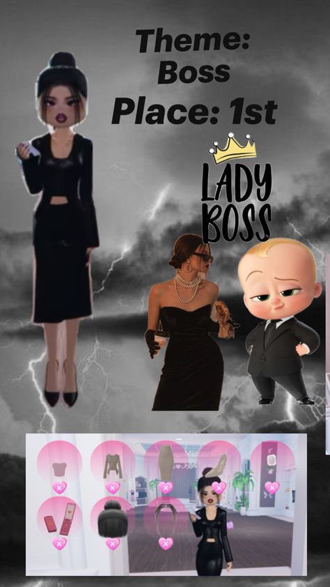 Free boss out fit Boss Dress, Boss Outfit, Roblox Codes, Boss Lady, Dress To Impress, Dress Outfits