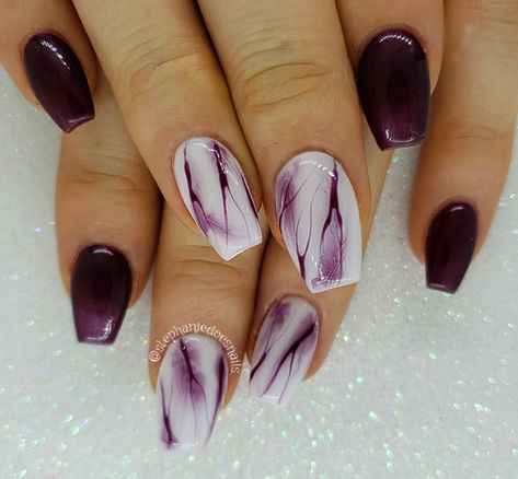 Bridal Nails Designs, Nails Design Ideas, Marble Nail Art, Skin Nails, Wedding Nails Design, Hair Skin Nails, Marble Nails, Bridal Nails, Marble Print