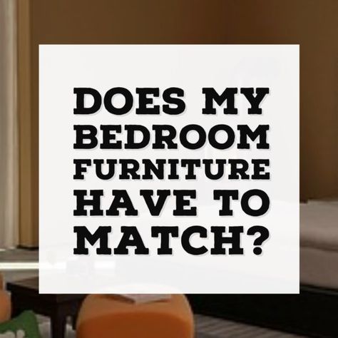 Are you confused about using mix-matched furniture in your bedroom? If so, you're not alone, check out these tips and suggestions. #bedroomdecor #bedrooms #homedecor #matchingdecor #decorating #funkthishouse Bedroom Ideas Espresso Furniture, Non Traditional Bedroom Furniture, Mixed Bedroom Furniture Pieces, Mix Match Master Furniture, Dark And Light Furniture Mixed, Modern Bedroom Interior Ideas, Mic And Match Bedroom Furniture, How To Match Furniture Bedrooms, Mixing And Matching Bedroom Furniture