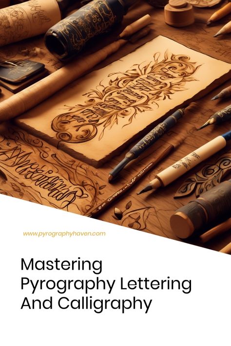 Ignite your creativity with the mesmerizing art of wood burning! Discover how to transform plain wood into stunning lettered masterpieces using pyrography techniques. Pyrography Techniques, Wood Burning Tips, Pyrography Tools, Pyrography Art, Lettering Styles, Dip Pen, Pyrography, Wood Burning, Art Forms