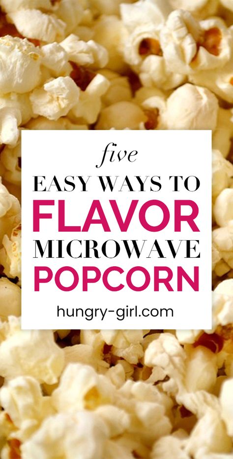 Seasonings for Microwave Popcorn on Amazon | Hungry Girl Ww Popcorn Recipes, Microwave Popcorn Recipes, Popcorn Toppings, Delicious Chili Recipe, Salty Popcorn, Hungry Girl Recipes, Popcorn Seasoning, Microwave Popcorn, Hungry Girl