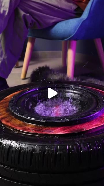 5-Minute Crafts on Instagram: "Pump up the bass: turn your spare tire into a DIY subwoofer 🔊🚗 #diyproject #repurposingideas #diysubwoofer #sparetire" Subwoofer Diy, Diy Subwoofer, 5 Min Crafts, January 11, Spare Tire, 5 Minute Crafts, Bass, Diy Projects, Garage