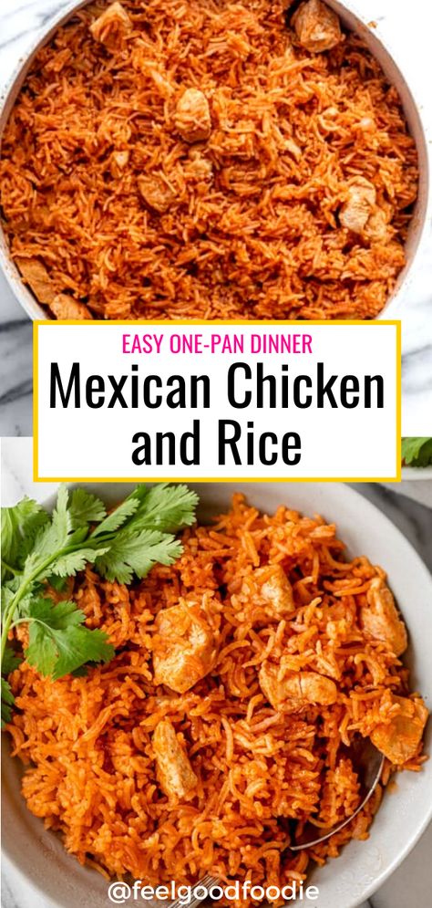 Chicken With Spanish Rice, Mexican Chicken And Rice, Pollo Recipe, Chicken And Rice Recipe, Mexican Rice Recipes, Chicken Rice Recipes, Easy Chicken And Rice, Mexican Chicken Recipes, Dinner Meal