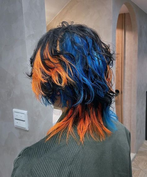 Xmen Oc, Dyed Hair Inspiration, Dye Ideas, Hair Inspiration Short, Hair Stylies, Colorful Hair, Colored Hair, Hair Dye Colors, Hair Reference