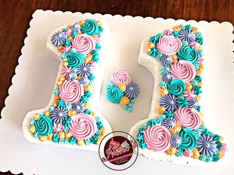 #11 #11cake #birthdaycake #celebrationcakes #floralcake #buttercreamcake #numbercakes 11 Number Cake, 11 Cake Number, Number 11 Birthday Cake, Girls 11th Birthday Cake, Number 11 Cake, Number 1 Cake Design, 11th Birthday Cake Girl, Number Cake Decorating Ideas, Number 10 Cake