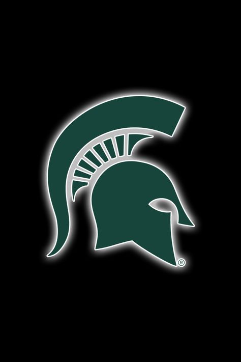 Get a Set of 12 Officially NCAA Licensed Michigan State Spartans iPhone Wallpapers sized precisely for any model of iPhone with your Team’s Exact Digital Logo and Team Colors  http://2thumbzmac.com/teamPagesWallpapers2Z/Michigan_State_Spartansz.htm Msu Spartans Logo, Michigan State Logo, Spartan Strong, Michigan State Spartans Logo, Spartans Logo, Michigan State Spartans Football, Msu Football, Spartan Logo, Michigan State Football