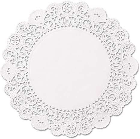 Round Paper Lace Table Doilies – 12 inch White Decorative Tableware Disposable Placemats (Pack of 50) Disposable Placemats, Paper Lace Doilies, Dessert Items, Wedding Tableware, Paper Doilies, Paper Lace, Teddy Bear Baby Shower, Lace Table, Balloon Diy