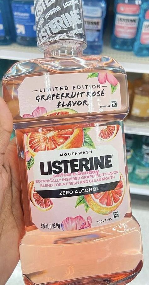 #follow #mouthwash #beautyblog #health #blogging #blog #blogger #dental Listerine Mouthwash, Rose Flavored, Hygiene Care, Body Hygiene, Shower Skin Care, Pretty Skin Care, Bath And Body Care, Teeth Care, Body Care Routine