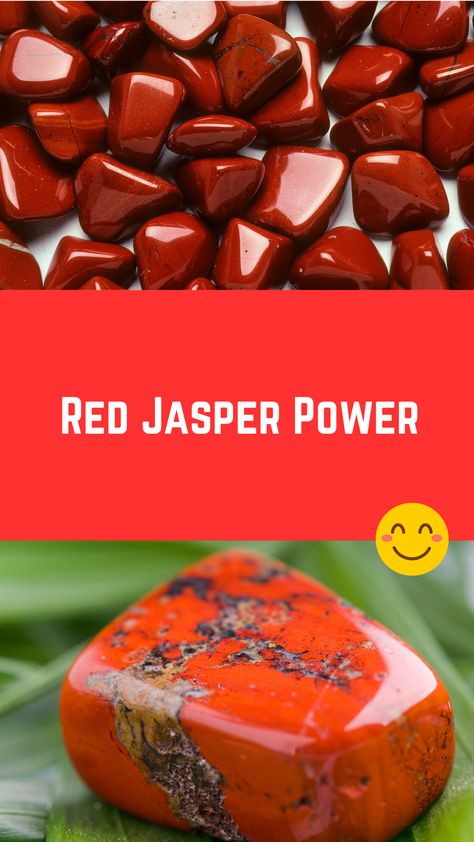 Red Jasper Power (Identification, Healing Properties & Usage) Red Jasper, Healing Properties, Follow Me, Spirituality, Healing, Stone, Red