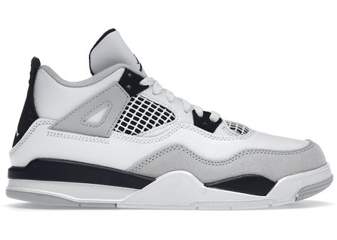 Jordan 4 Military Blue, Jordan 4 Retro Military Black, Nike Air Jordan 4 Retro, Pretty Sneakers, Nike Air Jordan 4, Trendy Shoes Sneakers, Pretty Shoes Sneakers, Jordan Shoes Retro, Jordan 4s