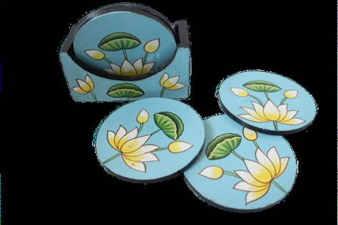 Pichwai Painting on wooden Tea coaster hand painted decorative piece Size : - 4 x 4 inches Medium : hand painted on wood Hand Painted Mdf Coasters Painting, Tea Coasters Painting, Coasters Painting, Coaster Painting, Diwali Art, Hand Painted Coasters, Coaster Ideas, Pichwai Painting, Coaster Art