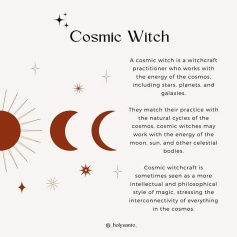 Cosmic Witch Spells, Witches Mark On Body, Cosmo Witch, Witch Materials, Cosmic Witch Aesthetic, Witch Definition, Cosmic Witchcraft, Cosmic Core, Witch Types