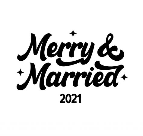 Merry and Married SVG - Kayla Makes It’s The Season To Be Married, First Christmas Married Shirts, Cricut First Christmas Married, Merry And Married, Tshirt Prints, First Married Christmas Ornament, First Christmas Married Ornament, Married Christmas, September 10