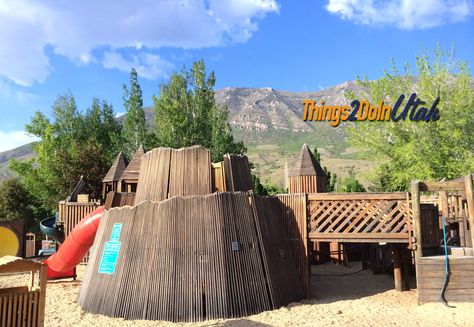 Discovery park in Pleasant Grove Utah - great for older kids Pleasant Grove Utah, Things To Do In Utah, Utah Parks, Fun With Kids, Utah Vacation, Utah Adventures, Pleasant Grove, Utah Travel, Travel Log