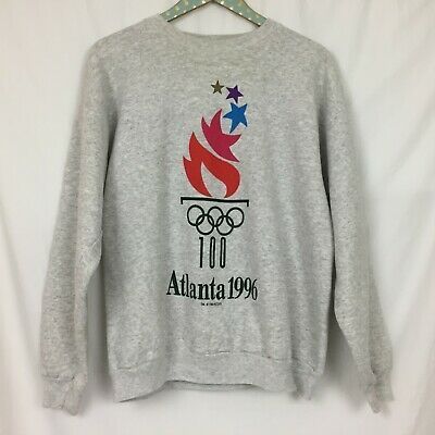 @#   Vintage Atlanta 1996 Olympics Sweatshirt 100 Years Gray... Nba Clothes, Vintage Athletic Wear, 1996 Olympics, Vintage Atlanta, Atlanta Olympics, Team Sweatshirts, Nba Shirts, Men's Activewear, 90s Sweatshirt