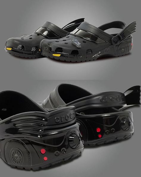 Get ready to rev up your style with the upcoming @batman x @crocs Classic Clog Batmobile. This unique collaboration features a Batmobile-inspired design on Crocs’ iconic clog silhouette, blending playful elements with the comfort you expect. Perfect for fans of both Batman and casual footwear, these clogs are set to make a statement. Cop or Drop ⁉️ — Follow: @trendsetterstyle_ for Daily Fashion/Streetwear News, Trends, Drops & More!! - #BatmanxCrocs #ClassicClog #Batmobile #Crocs #Footwea... Batman Crocs, Black Bedroom Decor, Black Bedroom, Crocs Classic Clogs, Casual Footwear, Fashion Streetwear, Christmas List, Cute Shoes, Daily Fashion