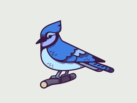 Blue Jay Blue Jays Drawing, Blue Jay Cartoon, Blue Jay Painting Easy, Blue Jay Drawing Easy, Blue Jay Silhouette, How To Draw A Blue Jay, Blue Jay Drawing, Cartoon Bird Drawing, Blue Jay Tattoo