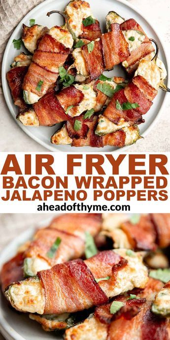 Bacon Wrapped Jalapenos In Air Fryer, Jalepeno Popper Air Fryer, Jalapeno Poppers Bacon Wrapped Air Fryer, Football Air Fryer Recipes, Stuffed Jalapeno Peppers Bacon Wrapped Air Fryer, Jalepeno Poppers Bacon Wrapped Air Fryer, Air Fry Jalapeno Bacon Wrapped, Jalapeño Popper Air Fryer, Bacon Wrapped Jalepeno Recipes