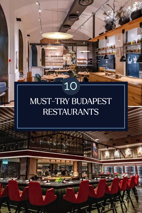 Explore the essence of Budapest's culinary scene with these top 10 must-try restaurants. Whether you’re craving traditional Hungarian dishes or contemporary dining, this list highlights unique venues like Salt and Rumour that will tantalize your taste buds. Each eatery offers not just delicious food but also a vibrant atmosphere. Get ready to embark on a delightful dining adventure and experience the flavors of Budapest, ensuring a memorable time for locals and tourists alike. Don't miss out on tasting the cultural richness in every bite! Hungarian Dishes, Budapest Restaurant, Top 10 Restaurants, Elegant Restaurants, Dinner Places, Gastro Pubs, Lamb Dishes, Unique Venues, Top Restaurants