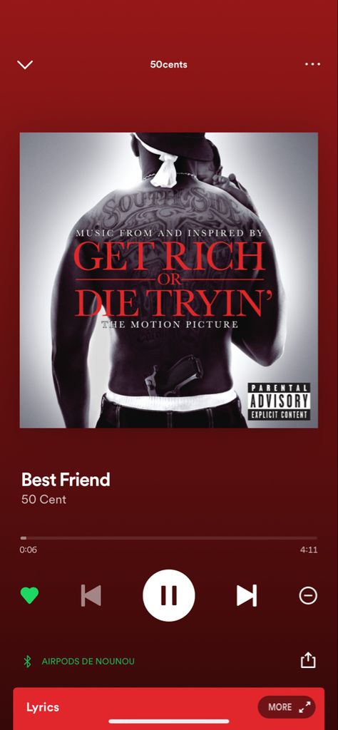 50 Cent Best Friend, 50 Cent Songs, 50 Cent Music, Good Relationship Quotes, Wedding Music, When It Rains, 50 Cent, Parental Advisory Explicit Content, Song Quotes