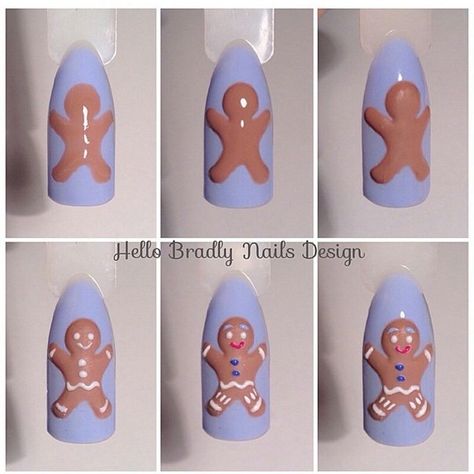 adekvat_nail_masters's photos Nail Art Noel, Xmas Nail Art, Unghie Nail Art, Nail Drawing, Nail Designs Tutorial, Cute Christmas Nails, Christmas Gel Nails, Christmas Nail Art Designs, Christmas Nails Acrylic