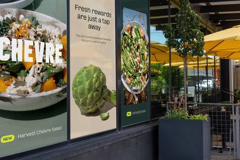 Restaurant Banner Outdoor, Storefront Window Design, Restaurant Window Graphics, Window Advertising Ideas, Restaurant Window Design, Window Graphic Design Store Fronts, Restaurant Sign Design, Healthy Restaurant Design, Window Marketing