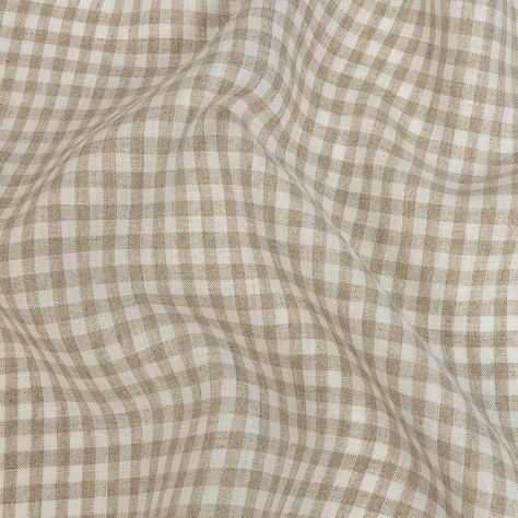 Torres Natural and White Linen Gingham Country Side Interior, Gingham Aesthetic, Taming The Tongue, French Country Side, Ballerina Farm, Southern Porch, February Baby Showers, Gingham Curtains, Fabric Study