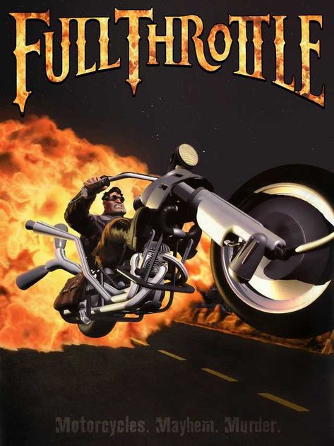 Throttle Tattoo, Day Of The Tentacle, Make A Game, Full Throttle, Adventure Games, The Old Days, Greatest Adventure, Classic Games, Great Stories