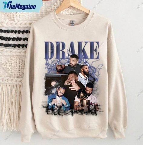 Drake Sweatshirt, Drake Merch, Drake Hoodie, Drake Clothing, Drake Concert, Drake Photos, Drake Drizzy, Funky Shirts, Cute Sweatshirts