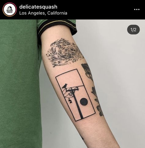 Rectangle Tattoo Ideas, Rectangular Tattoo Ideas, Rectangular Tattoo, Rectangle Tattoo, Sarah Tattoo, Frame Tattoo, Artsy Tattoos, Airplane Silhouette, Framed Tattoo