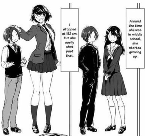 Taller Girlfriend, Tall Girl Short Guy, Yuumei Art, Hiro Big Hero 6, Photo Poses For Couples, Ex Machina, Anime Memes Funny, Tall Girl, Cute Comics