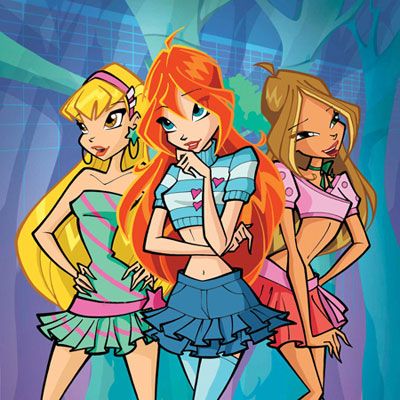 Winx Club Stella Bloom and Flora Winx Club Bloom And Flora, Winx Club Flora And Bloom, Winx Club Pp, Bloom And Stella Winx Club, Bloom And Stella, Stella Flora, Stella Art, Wind Club, Bloom Stella