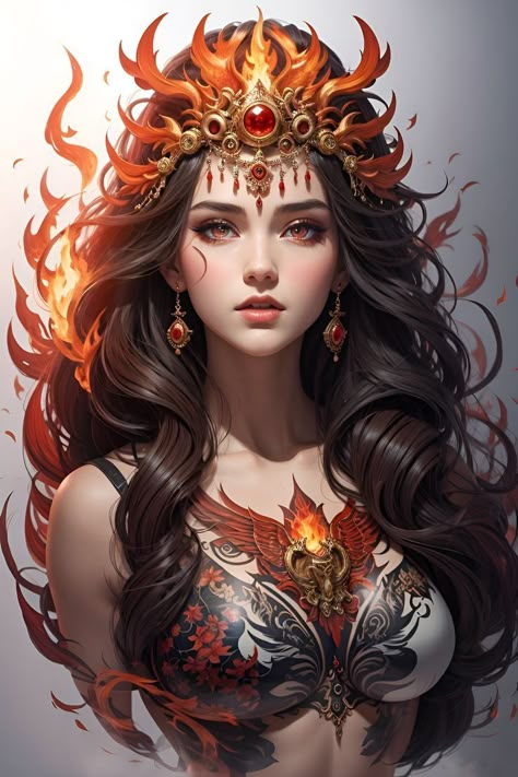 Medusa Pictures, Fire Goddess, Fairy Photoshoot, Medusa Art, Nature Goddess, Targaryen Art, Art Gallery Wallpaper, Goddess Art, Romantic Art