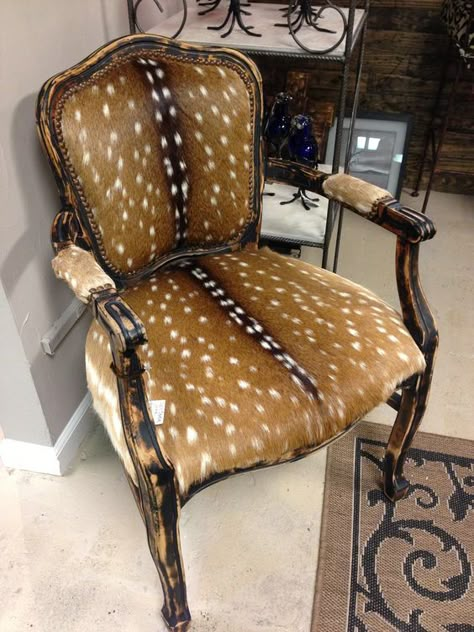 Color Outside the Lines: Walking Through the Web(bing) Western Chairs, Hide Tanning, Baby Doe, Cowhide Decor, Axis Deer, Ranch Furniture, Trophy Rooms, Ducks Unlimited, Taxidermy Mounts