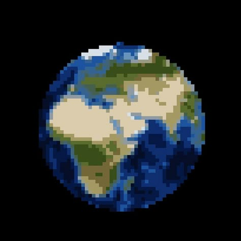 Pixel Earth, Earth Design, Design Digital, Digital Art, Instagram Photos, Instagram, Design, Art