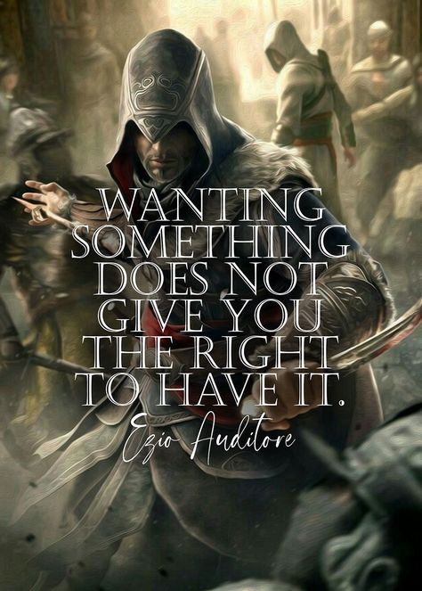 Kratos Quotes, Halo Quotes, Resident Evil Remake, Assassins Creed Quotes, Creed Quotes, Know Yourself Quotes, Gaming Quotes, Assassin's Creed Wallpaper, Team Awesome