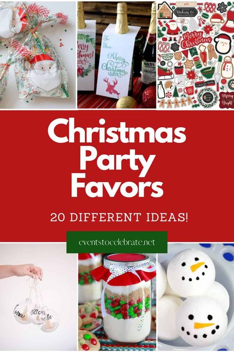 Holiday Class Favors, Christmas Party Gift Ideas For Guests, Christmas Party Favours For Adults, Christmas Table Favors Place Settings, Homemade Christmas Party Favors, Cheap Christmas Party Favors, Diy Christmas Party Favors For Adults, Christmas Dinner Party Favors, School Christmas Party Favors For Kids